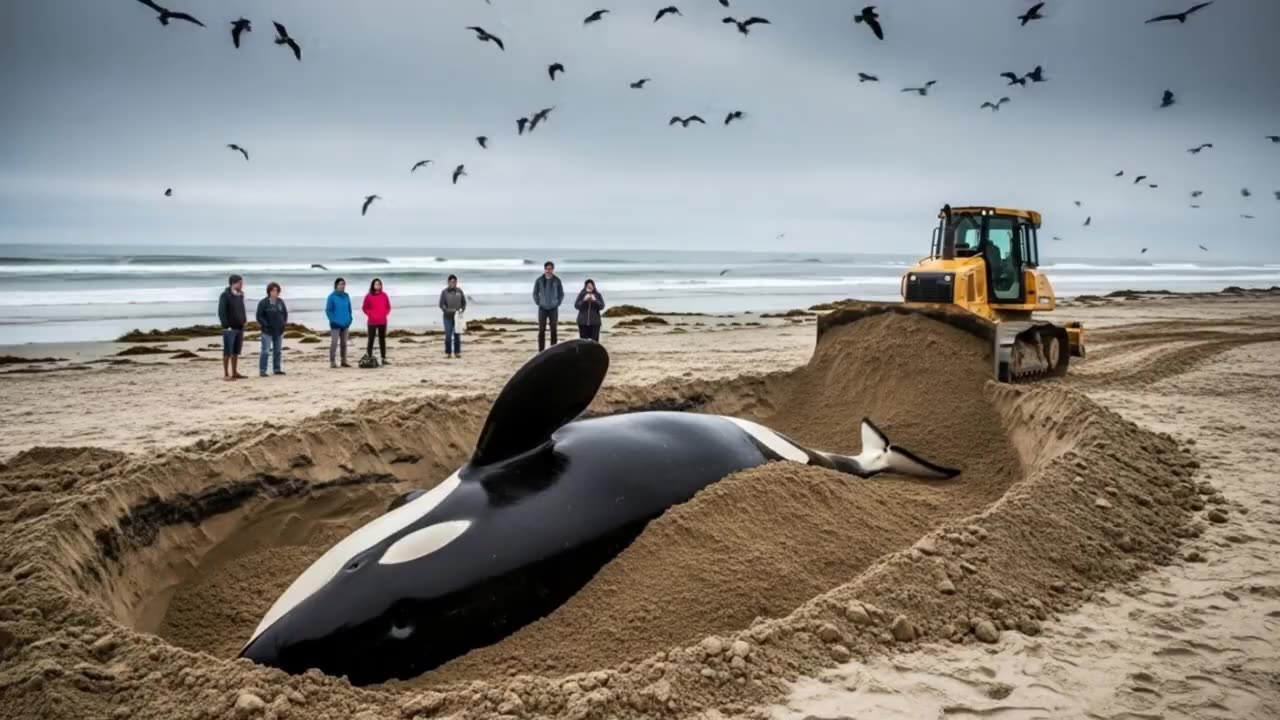 Massive Operation to Rescue a 6-Ton Orca – Caught on Camera!