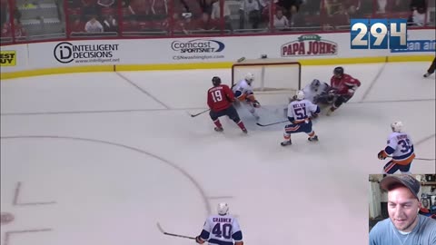 11/100 Goal Review - Ovechkin Dangles to the Crease