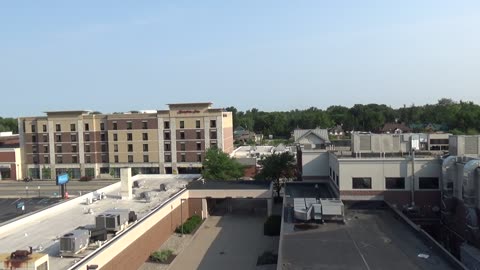 View From Parking Garage On W Village Drive, Dearborn, MI, 8/2/25, Part 1