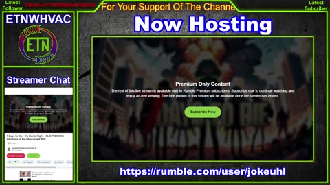 Hosting Streamers!!!