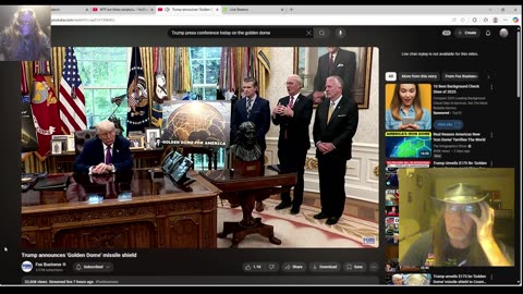 Trump announces 'Golden Dome' missile shield, Tired of winning yet?
