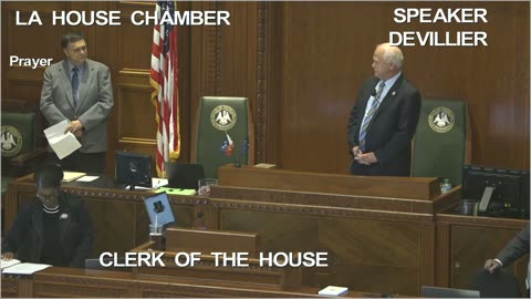 Chaplain Dave Stewart, Opening Prayer, Louisiana Legislature