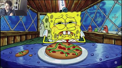 Outtake #3082 Of SpongeBob SquarePants Attempts The Vegan Cookie Eating Challenge Fake Funny Parody