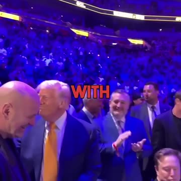 President Trump Rolled Into UFC 314 Like A Champ