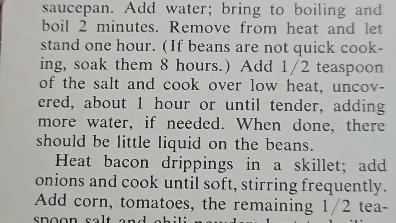 Recipe for Lima Beans Ranch Style Recipe Requested Recipe