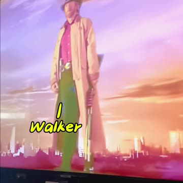 Walker in a walker watching Walker?