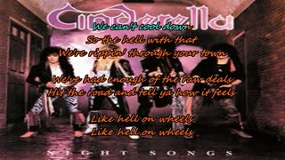 Cinderella - Hell on Wheels {steal the karaoke}