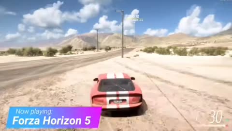 Forza horizon 05 game play