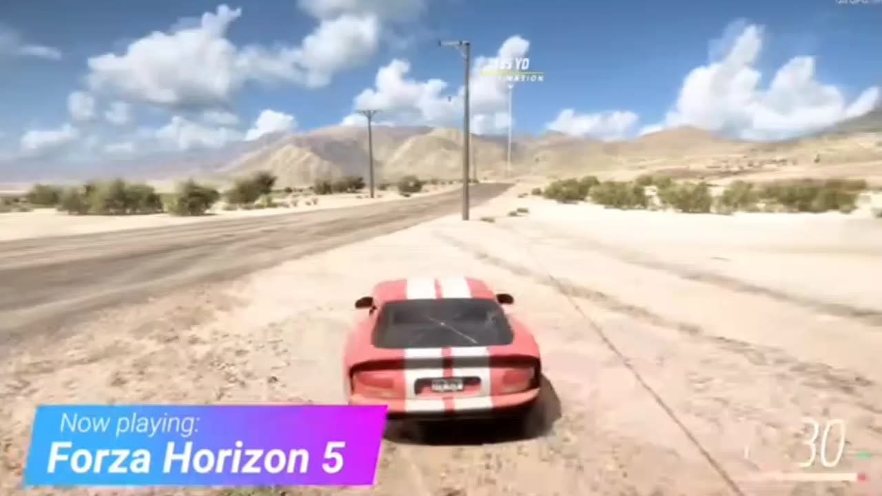 Forza horizon 05 game play