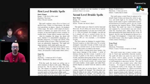 Video Extra: Personaje del Druida en D&D