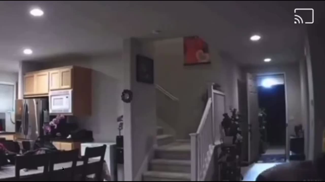 Now this is a wife who took action - saved her husband from home invader! BAM