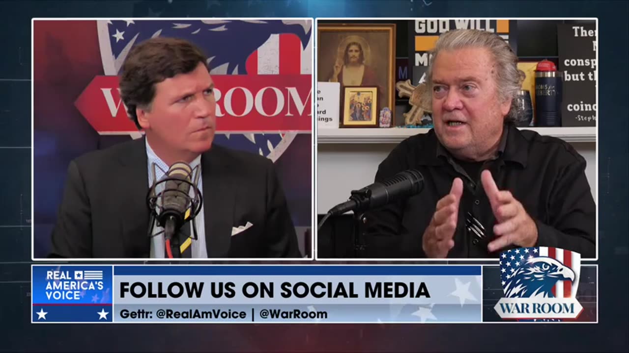 Tucker LIVE In The WarRoom: Skip ahead to the 35 minute mark