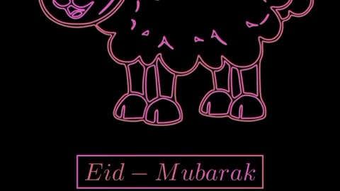 Eid Mubarak Special Integral: Celebrating with Math & Manim Animation
