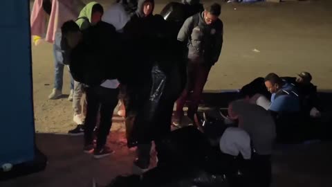 MILITARY AGED MALE ILLEGALS ENCAMPMENT IN SO CAL