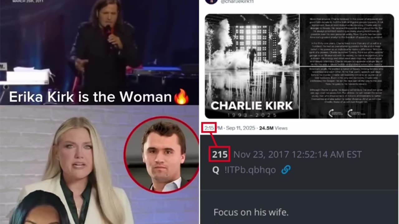 Eyes on Erika Kirk? Kim Clement