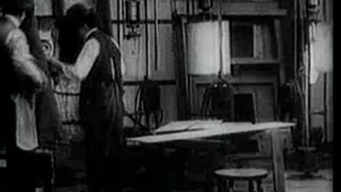 Charlie Chaplin's His New Job (1915)