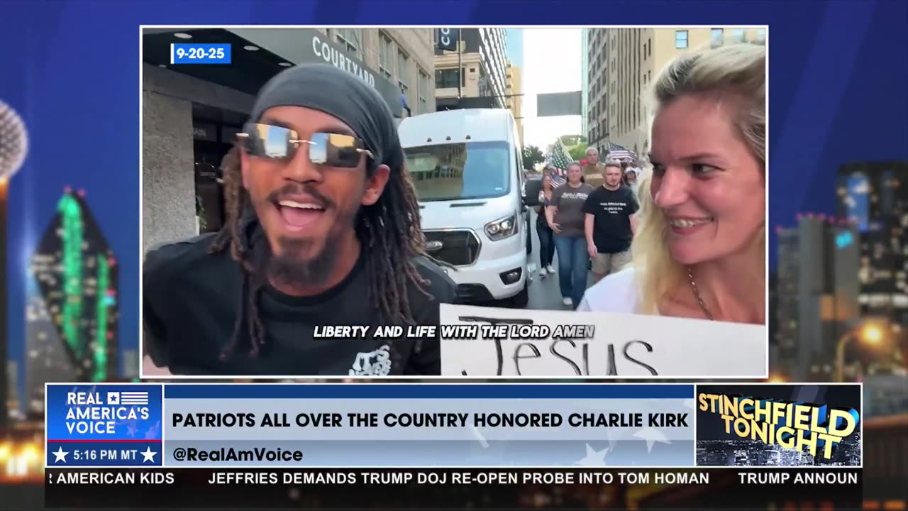 PATRIOTS GATHERED ALL ACROSS AMERICA TO CELEBRATE CHARLIE KIRK