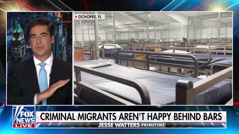 Jesse Watters · Alligator Alcatraz inmates are WHINING about mosquitoes