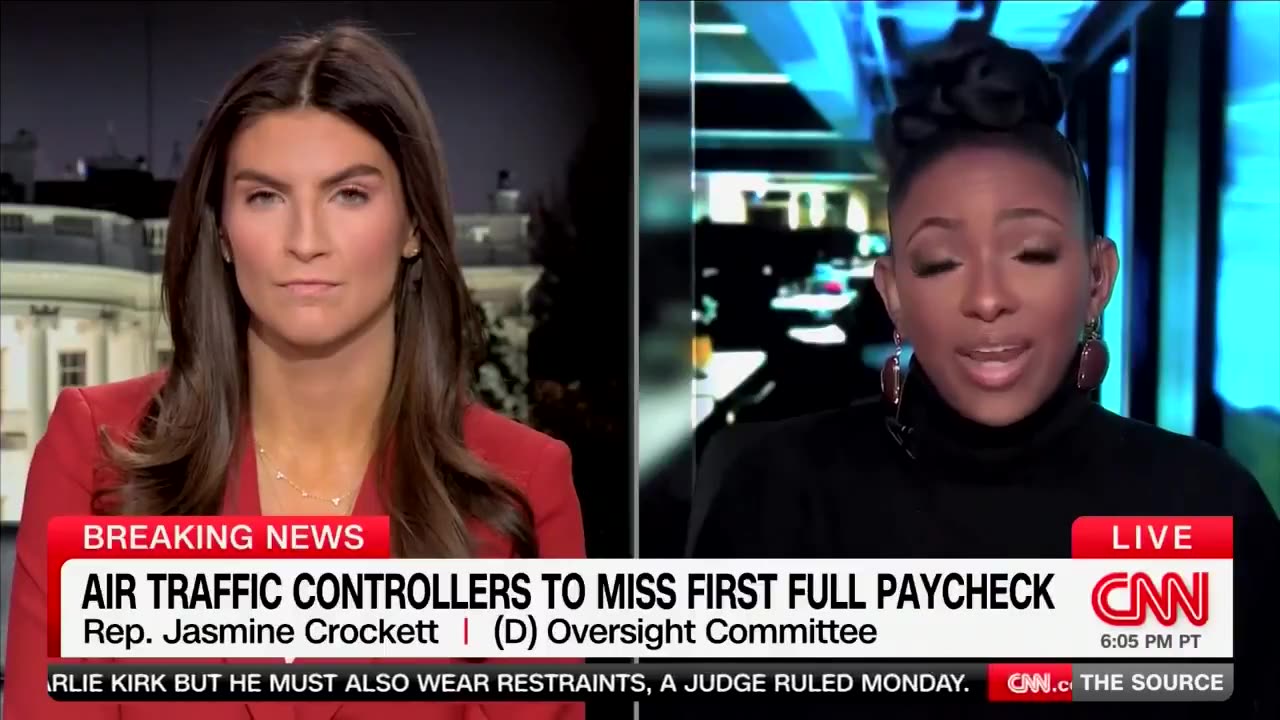 Jasmine Crockett immediately runs the debunked "Trump’s main priority is the ballroom” hoax