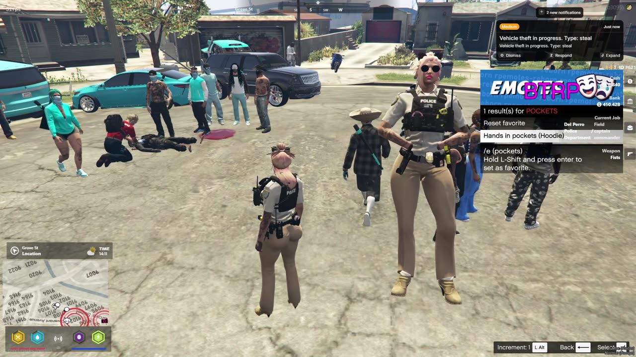 DP4 || Cpt. A. DeVille (Velvet) Of Del Perro PD in BTRP - G.I.L.F. Division