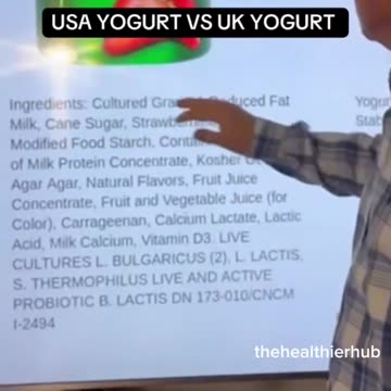 Yogurt - USA vs UK