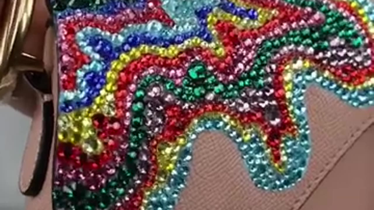 Transforming my DIOR bag with CRYSTALS