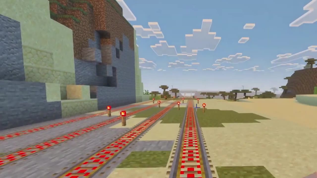 Fastest Railway Ever in Minecraft?! 🚆💨