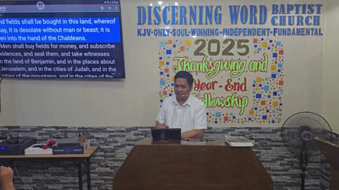 Fields shall be bought in this land - Jeremiah 32 (Baptist Preaching - Ph)