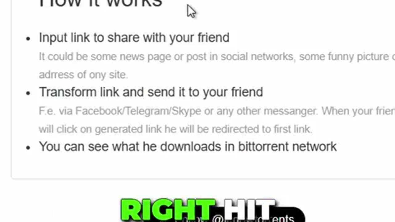 This is how hacker get your IP ADDRESS and then can watch what you download