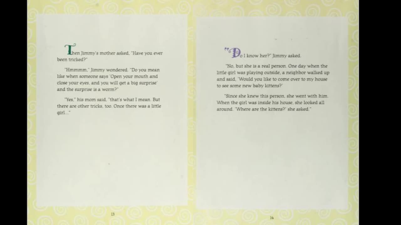 The Right Touch: A Read-Aloud Story to Help Prevent Child Sexual Abuse