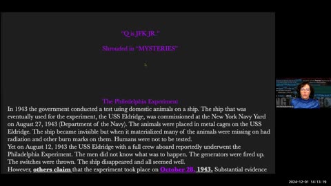 Q Is JFK Jr.