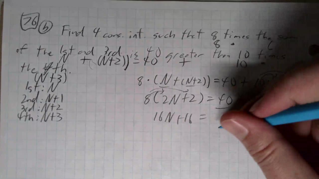 Saxon Algebra 1 Lesson 76 (b)