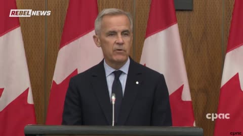 Canadian Prime Minister Mark Carney announces that Canada will be DROPPING...