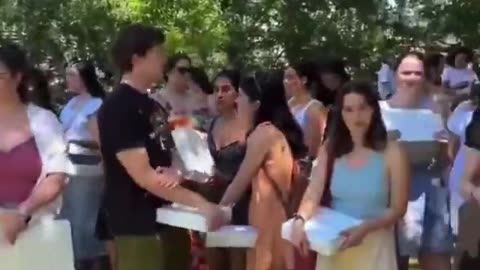 Cake in black and White