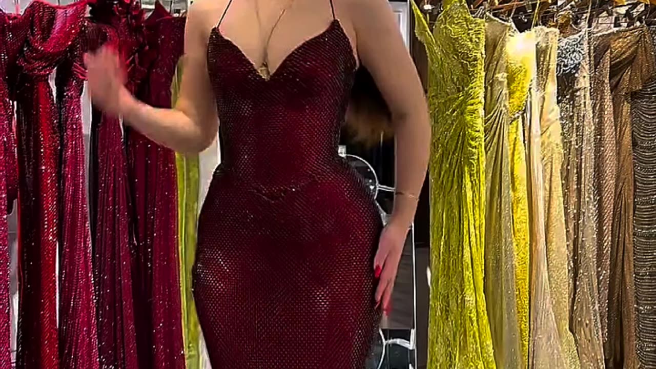 Lycra Net Gown
