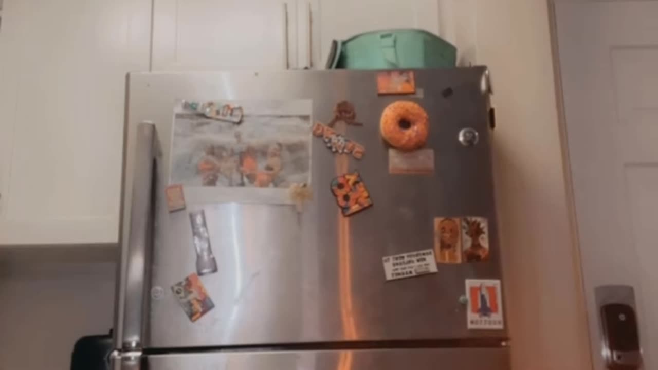 Woman Attempts to Climb Table but Takes Tumble Near Birthday Cake