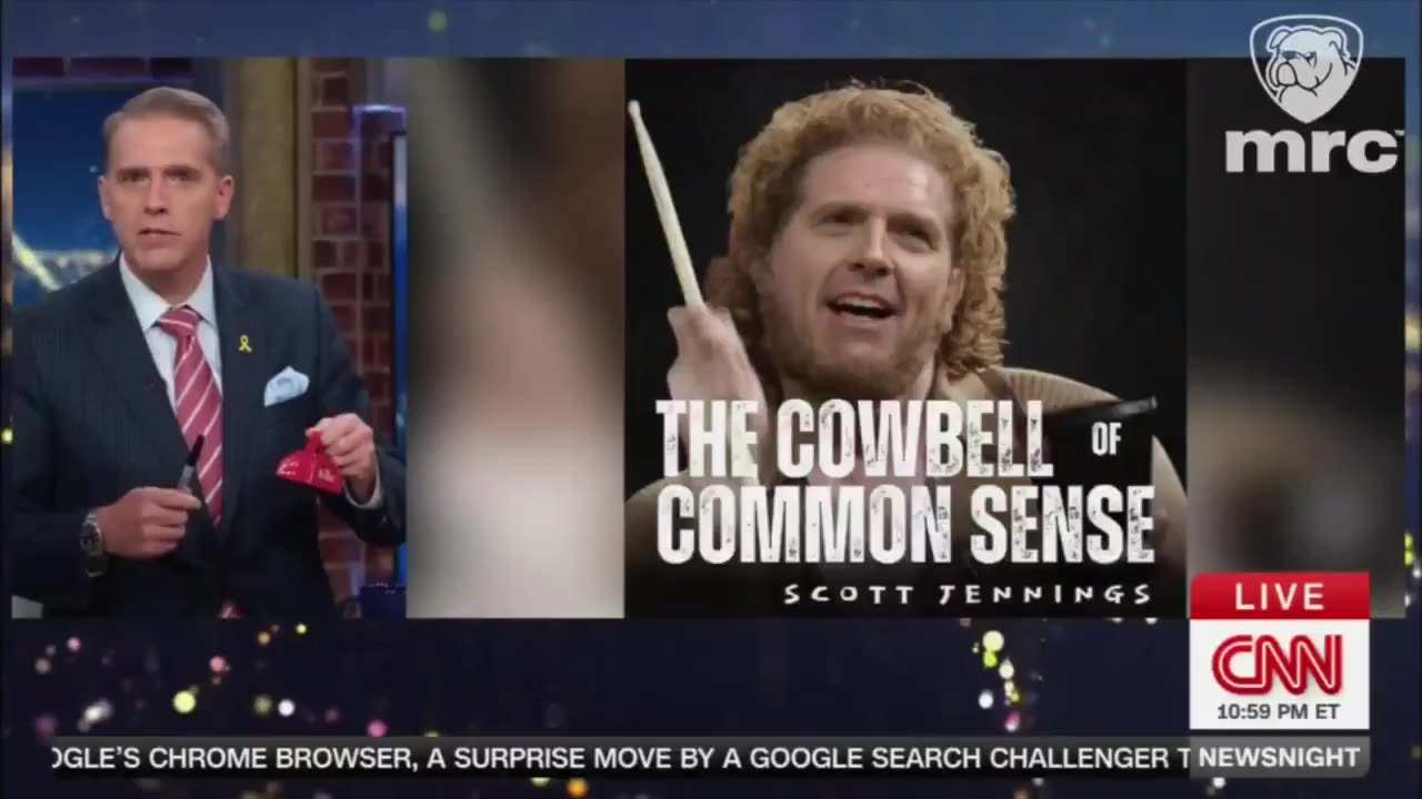 Scott Jennings 😎 We gotta have more cow bell.