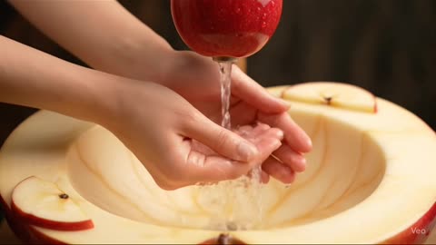 Sink Made Fully Out Of Apple