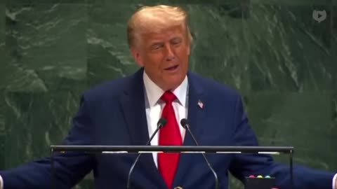 Teleprompter isn't working for President Trump at UN