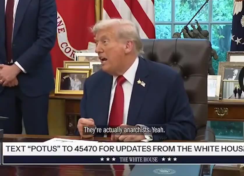 🚨 Trump: “Soros & Reid Hoffman Funding Antifa — RICO Investigation Coming”