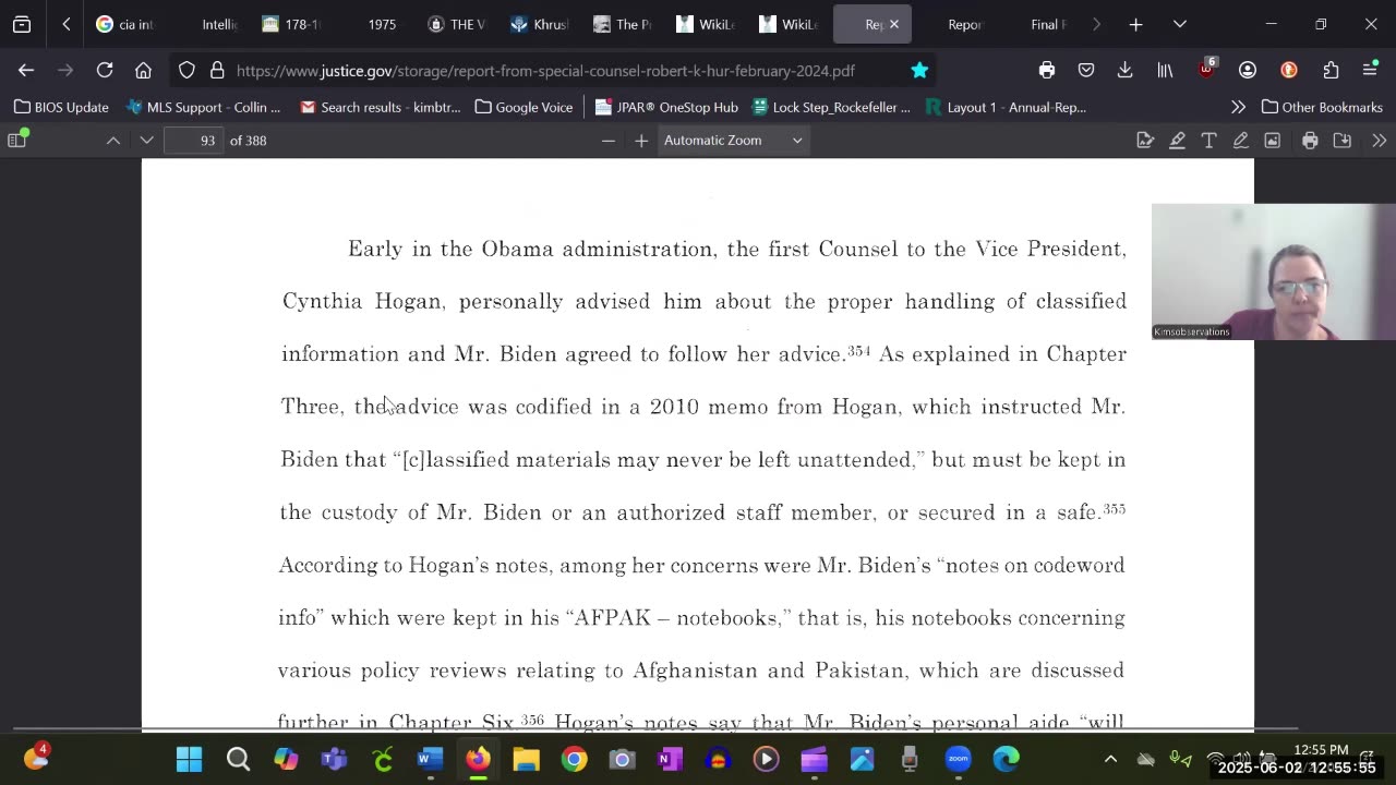 V 4 part 3-Robert Hur Classified Documents Report