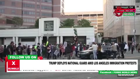 National Guard deployed to quell mass the mob in LA