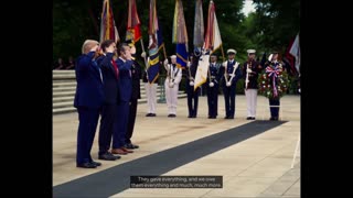 President Trump's Solemn Words on Memorial Day (1 minute)