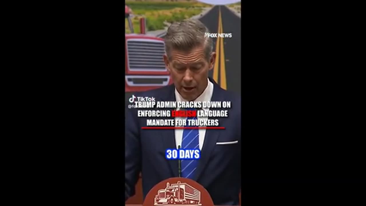 English speaking truck drivers ..