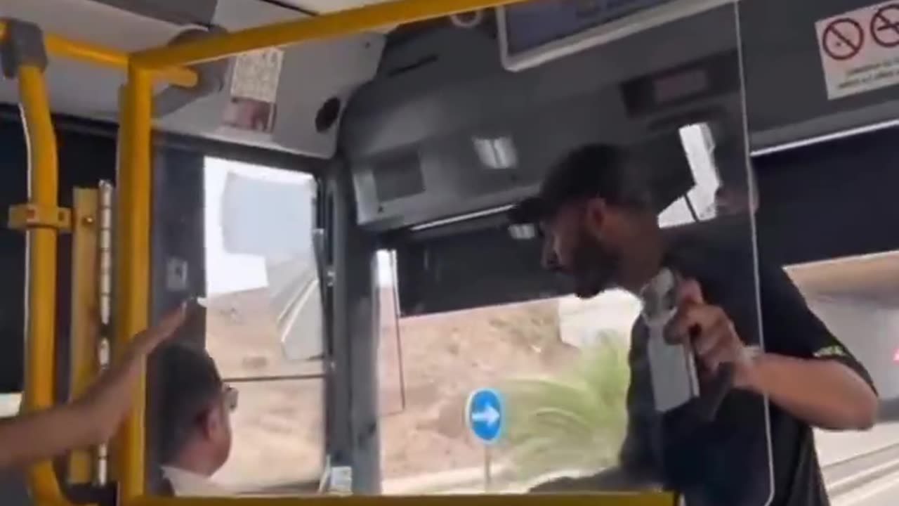 What IQ do you have to have to attack a moving bus