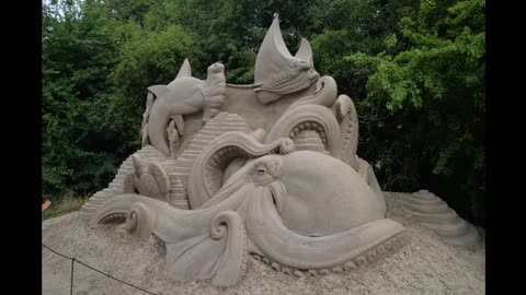 # 1545 - Missa inte sandskulpturerna på Bornholm!