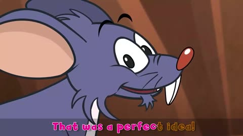 Wild Cat and The Princess Mouse _ Bedtime Stories for Kids in English _ ToonTalesKids