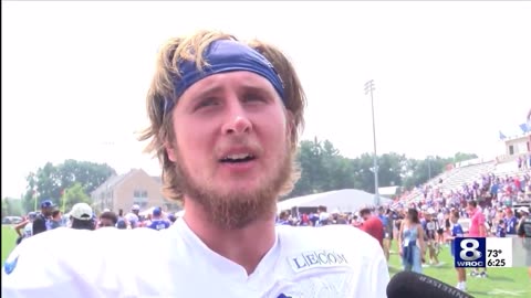 Pilot Mountain's and Virginia Tech's Stephen Gosnell on learning how to survive in Bills camp