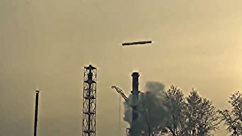 the cigar shaped UFO shows up over Russia ( Alien Space Craft )