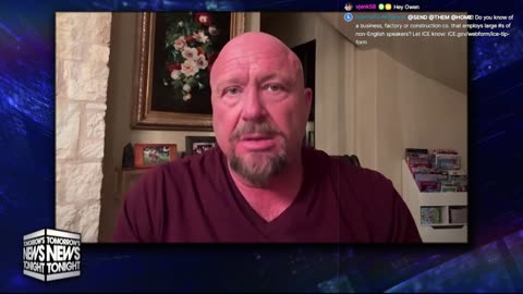 ALEX JONES - INFOWARS LIVE - ALEXJONES.NETWORK - THERE'S A WAR ON FOR YOUR MIND! ➡ THE ALEX JONES SHOW • WAR ROOM WITH OWEN SHROYER • THE AMERICAN JOURNAL WITH HARRISON SMITH • SUNDAY NIGHT LIVE WITH CHASE GEISER